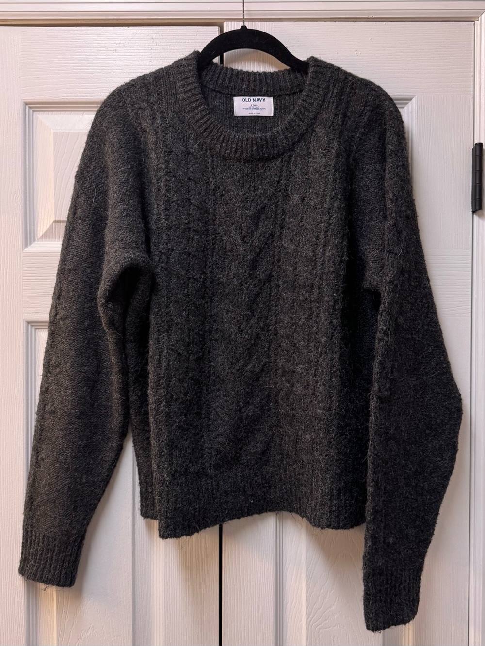 Old Navy dark grey sweater